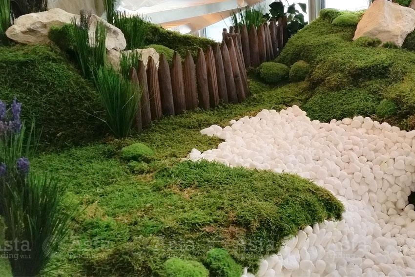 Preserved Indoor Landscape La Cigale Hotel