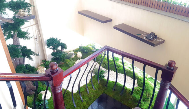 Preserved Indoor Landscape project at Al Serdal Restaurant